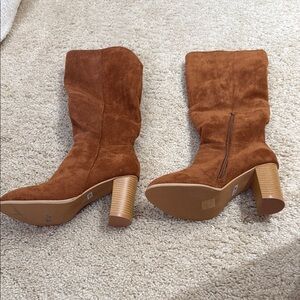 Suede Tan Women's Boots